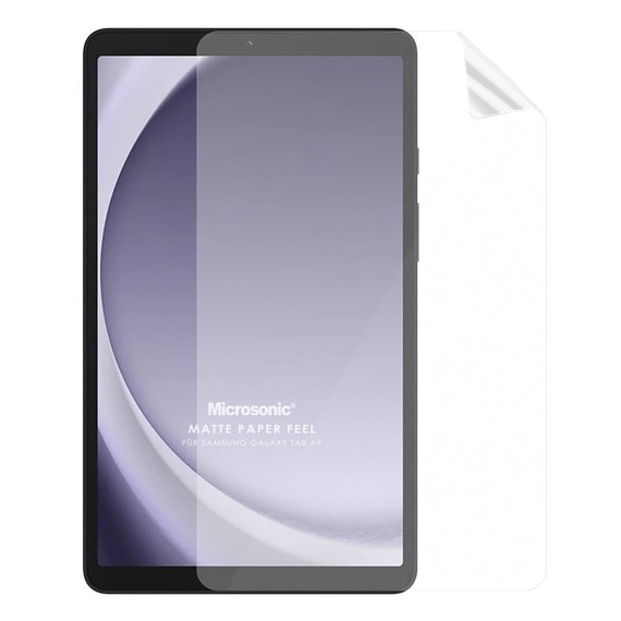 Microsonic Samsung Galaxy Tab A9 Paper Feel Kağıt Dokulu Mat Ekran Koruyucu 1