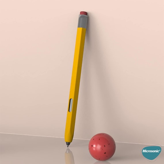 Microsonic Samsung Galaxy Tab S Pen Kılıf Retro Style Mat Silikon Lila 5