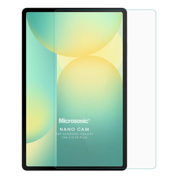 Microsonic Samsung Galaxy Tab S10 FE Plus Nano Glass Cam Ekran Koruyucu 1