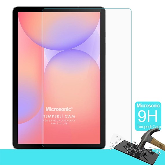 Microsonic Samsung Galaxy Tab S10 Lite Tempered Glass Cam Ekran Koruyucu 2