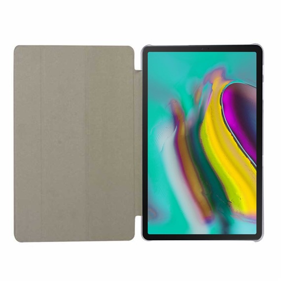 Microsonic Samsung Galaxy Tab S5e 10 5 T720 Smart Case ve arka Kılıf Mavi 3