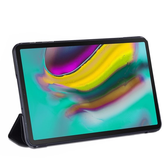 Microsonic Samsung Galaxy Tab S5e 10 5 T720 Smart Case ve arka Kılıf Siyah 2