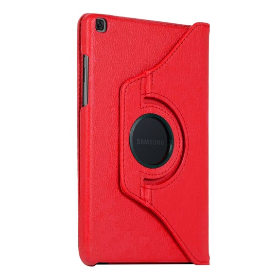 Microsonic Samsung Galaxy Tab S6 Lite 10 4 P610 Kılıf 360 Rotating Stand Deri Kırmızı 2