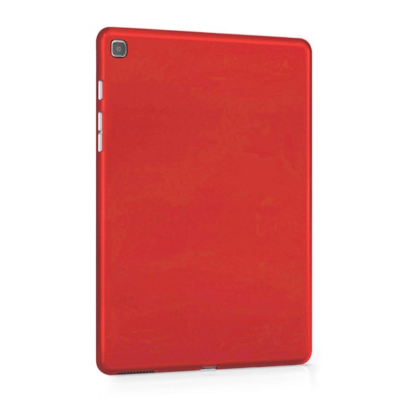 Microsonic Samsung Galaxy Tab S6 Lite 10 4 P610 Kılıf Matte Silicone Kırmızı 2