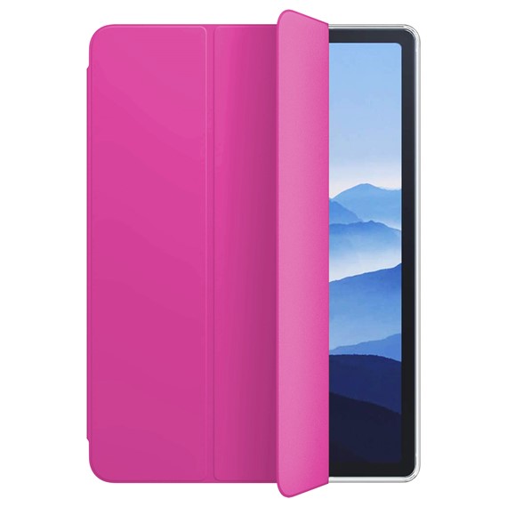 Microsonic Samsung Galaxy Tab S6 Lite 10 4 P610 Kılıf Slim Translucent Back Smart Cover Pembe 2