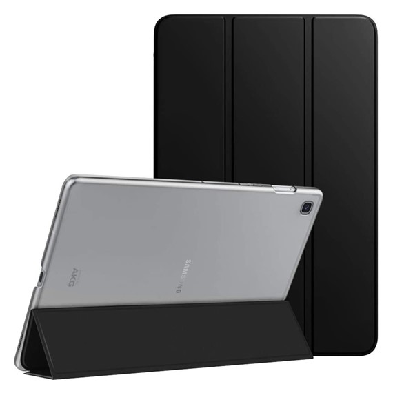 Microsonic Samsung Galaxy Tab S6 Lite 10 4 P610 Kılıf Slim Translucent Back Smart Cover Siyah 1