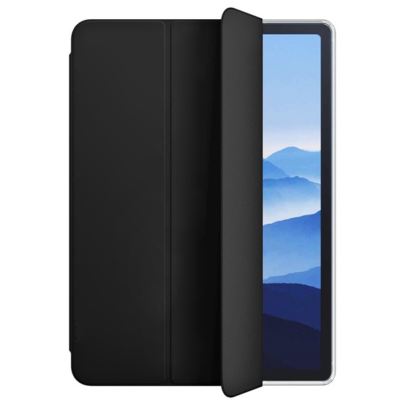 Microsonic Samsung Galaxy Tab S6 Lite 10 4 P610 Kılıf Slim Translucent Back Smart Cover Siyah 2