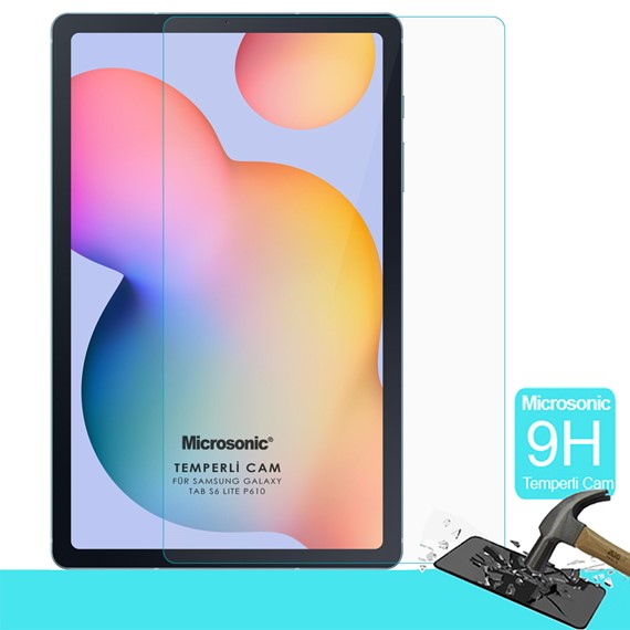 Microsonic Samsung Galaxy Tab S6 Lite 10 4 P610 Tempered Glass Screen Protector 1