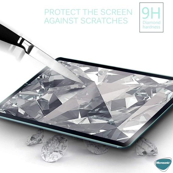 Microsonic Samsung Galaxy Tab S6 Lite 10 4 P610 Tempered Glass Screen Protector 4