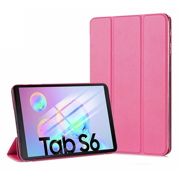 Microsonic Samsung Galaxy Tab S6 10 6 T860 Smart Case ve arka Kılıf Pembe 1