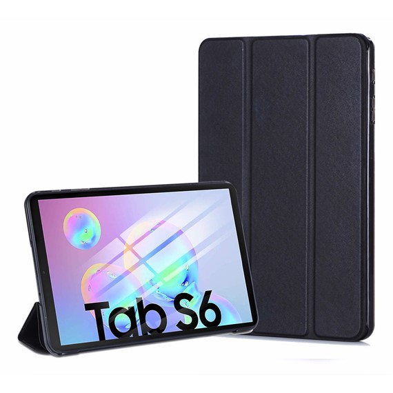 Microsonic Samsung Galaxy Tab S6 10 6 T860 Smart Case ve arka Kılıf Siyah 1