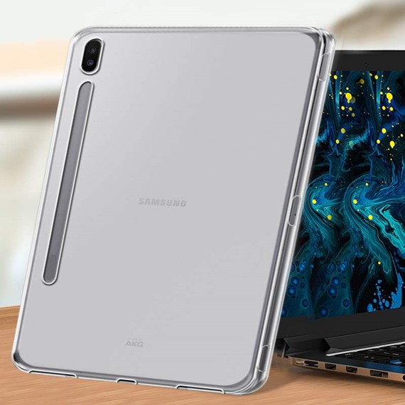 Microsonic Samsung Galaxy Tab S6 10 6 T860 Kılıf Transparent Soft Siyah 4