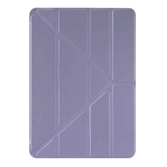 Microsonic Samsung Galaxy Tab S8 Plus X800 Kılıf Origami Pencil Lila 2