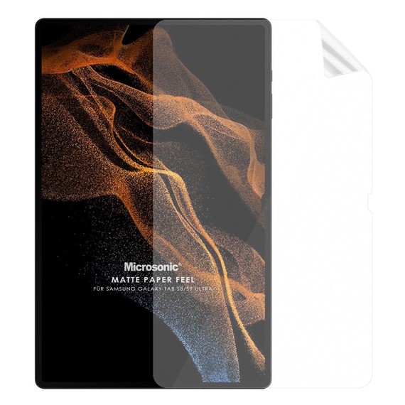 Microsonic Samsung Galaxy Tab S10 Ultra X920 Paper Feel Kağıt Dokulu Mat Ekran Koruyucu 1