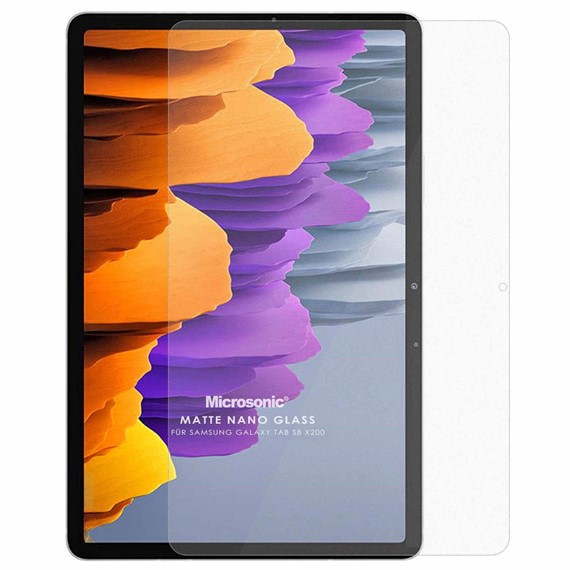 Microsonic Samsung Galaxy Tab S9 FE Matte Nano Glass Cam Ekran Koruyucu 1