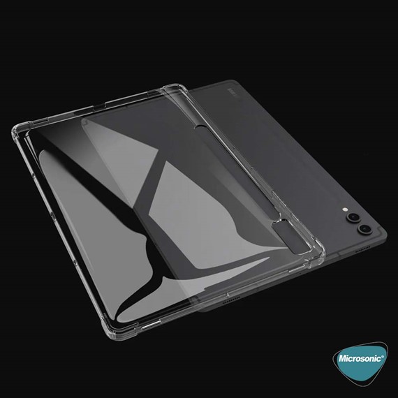Microsonic Samsung Galaxy Tab S9 FE Kılıf Shock Absorbing Şeffaf 5