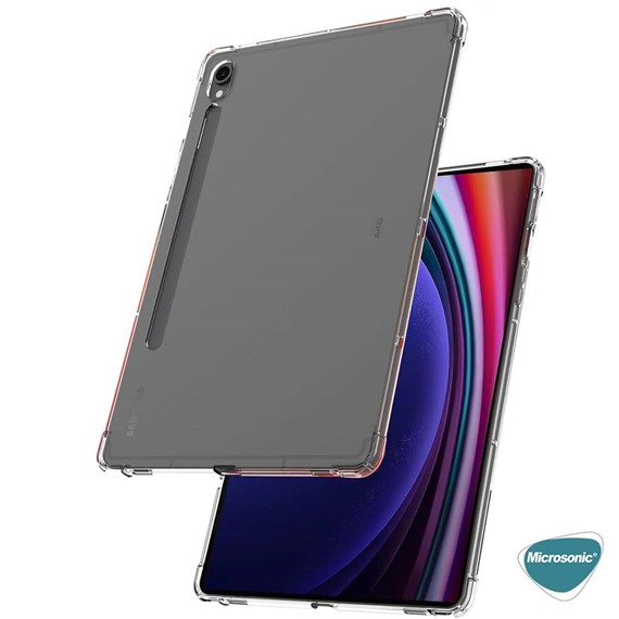 Microsonic Samsung Galaxy Tab S9 X710 Kılıf Shock Absorbing Şeffaf 2