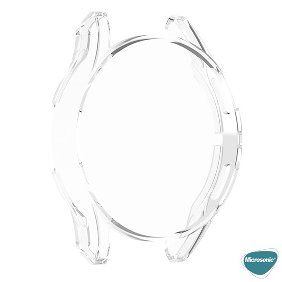 Microsonic Samsung Galaxy Watch 5 40mm Kılıf 360 Full Round Soft Silicone Şeffaf 2