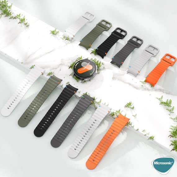 Microsonic Samsung Galaxy Watch 5 44mm Kordon ProMotion Sport Lila 4