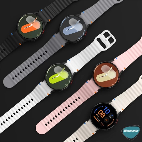 Microsonic Samsung Galaxy Watch 5 44mm Kordon ProMotion Sport Lila 6