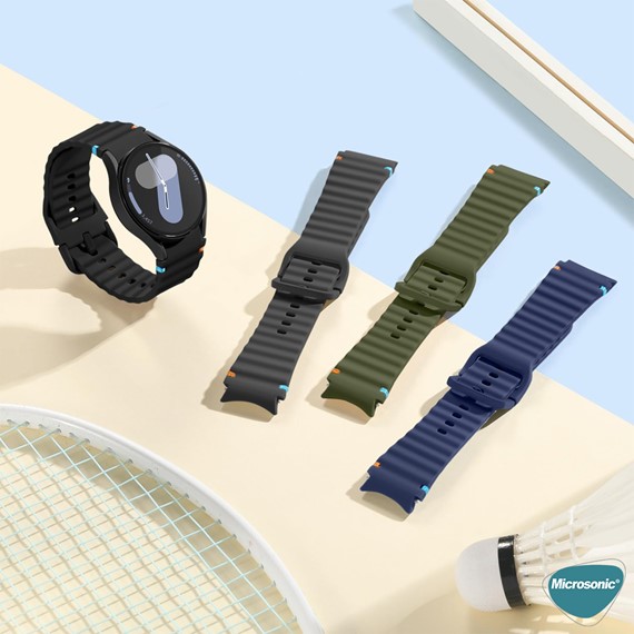 Microsonic Samsung Galaxy Watch 5 44mm Kordon ProMotion Sport Lila 7
