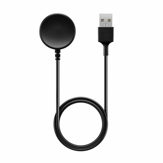 Microsonic Samsung Galaxy Watch 6 44mm Manyetik USB 2 Amper Şarj Kablosu Siyah 1