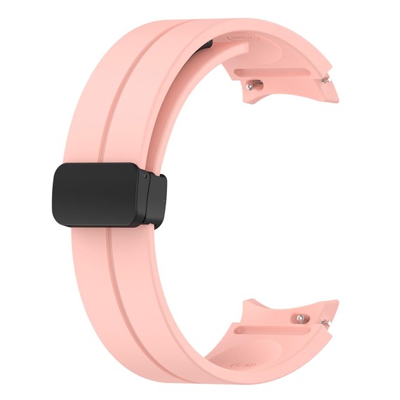 Microsonic Samsung Galaxy Watch 4 Classic 46mm Kordon Ribbon Line Pembe 1