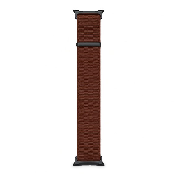 Microsonic Samsung Galaxy Watch 8 40mm Kordon FlexWeave Kumaş Kahverengi 2