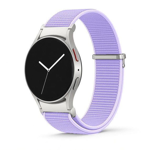 Microsonic Samsung Galaxy Watch 8 40mm Kordon FlexWeave Kumaş Lila 1