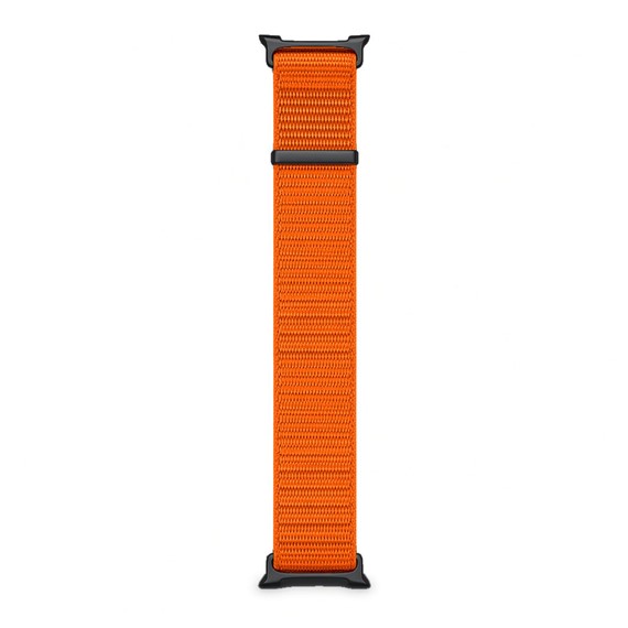 Microsonic Samsung Galaxy Watch 8 40mm Kordon FlexWeave Kumaş Turuncu 2