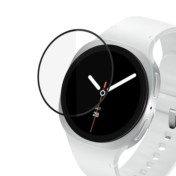 Microsonic Samsung Galaxy Watch 8 40mm Tam Kaplayan Nano Cam Ekran Koruyucu Siyah 1