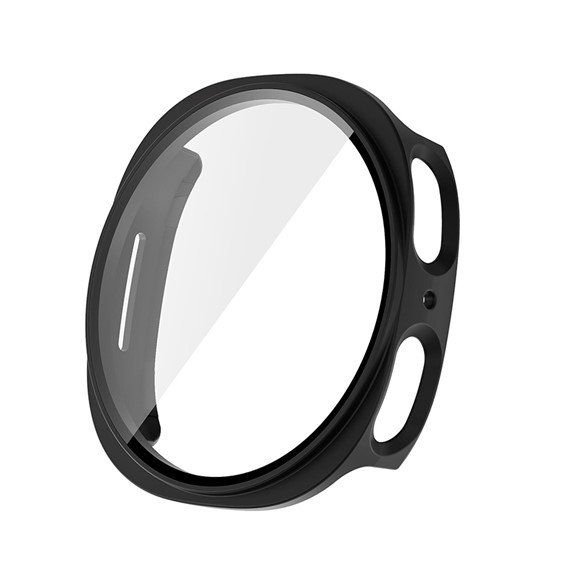 Microsonic Samsung Galaxy Watch 8 40mm Kılıf Matte Premium Slim WatchBand Siyah 2