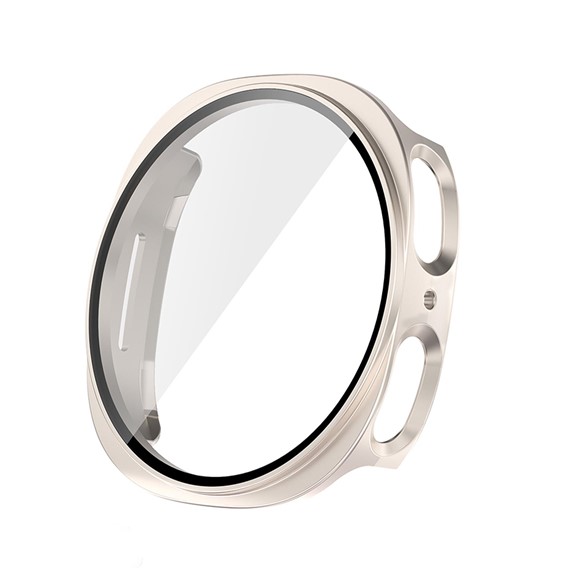 Microsonic Samsung Galaxy Watch 8 44mm Kılıf Matte Premium Slim WatchBand Starlight 2
