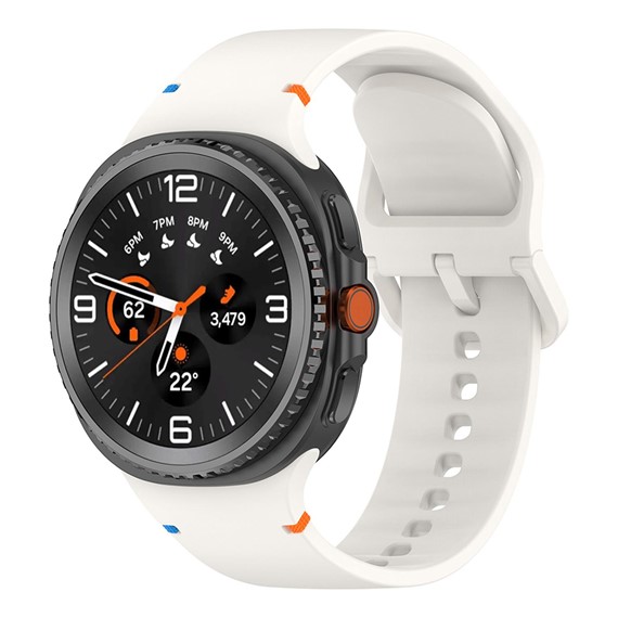 Microsonic Samsung Galaxy Watch Ultra 2025 Kordon ProMotion Sport Bej 1
