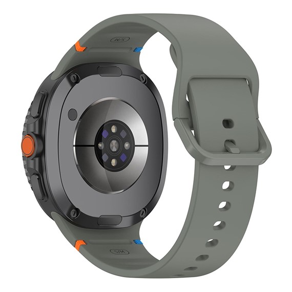Microsonic Samsung Galaxy Watch Ultra 2025 Kordon ProMotion Sport Haki 2