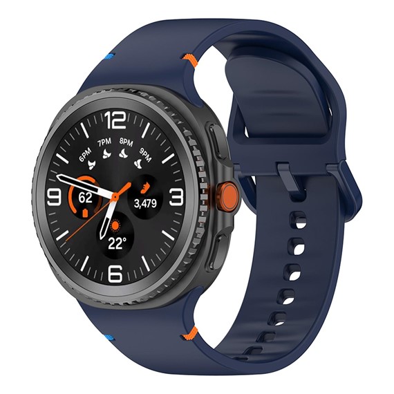 Microsonic Samsung Galaxy Watch Ultra 2025 Kordon ProMotion Sport Lacivert 1