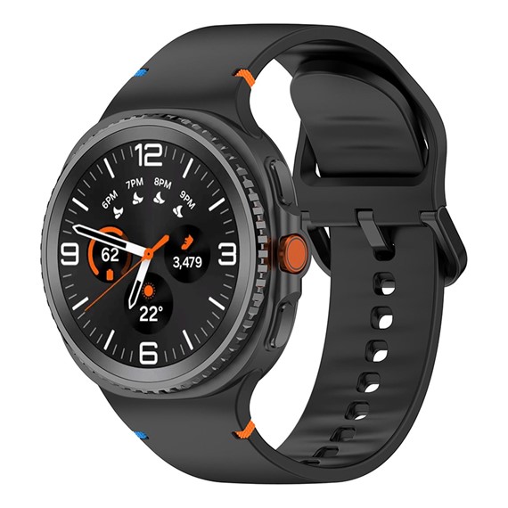 Microsonic Samsung Galaxy Watch Ultra 2025 Kordon ProMotion Sport Siyah 1