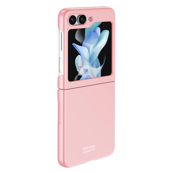 Microsonic Samsung Galaxy Z Flip 5 Kılıf Shape Hard Cover Pembe 1