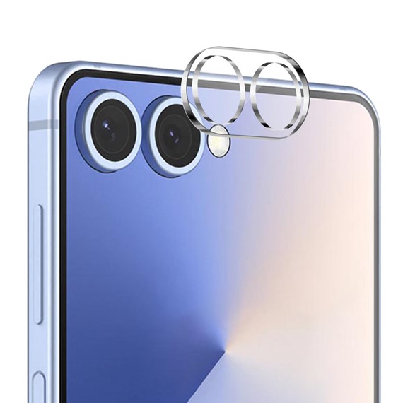 Microsonic Samsung Galaxy Z Flip 7 Kamera Lens Koruma Camı V2 Şeffaf 1
