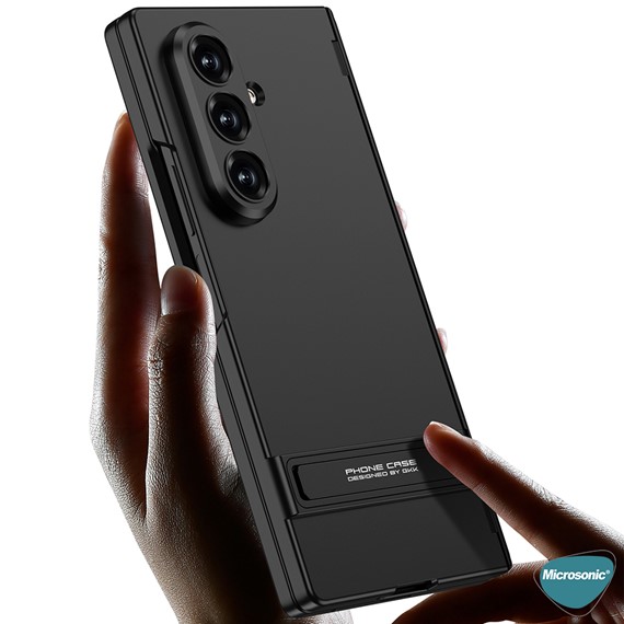 Microsonic Samsung Galaxy Z Fold 7 Kılıf Fusion Stand Yeşil 7