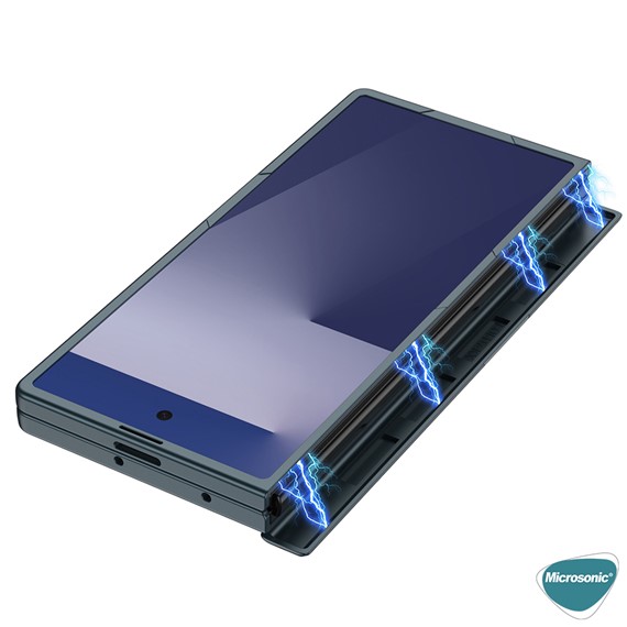 Microsonic Samsung Galaxy Z Fold 7 Kılıf Fusion Stand Yeşil 8