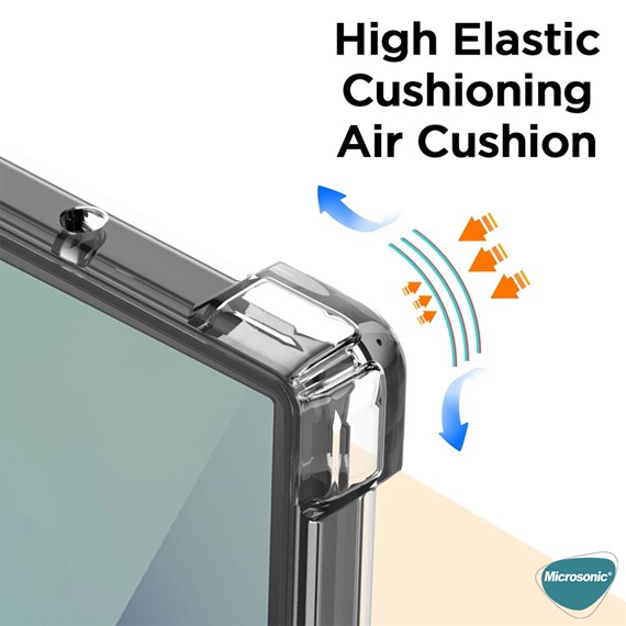 Microsonic Samsung Galaxy Z Fold 7 Kılıf Shock Absorbing Şeffaf 5