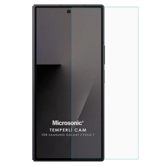 Microsonic Samsung Galaxy Z Fold 7 Tempered Glass Cam Ekran Koruyucu 1
