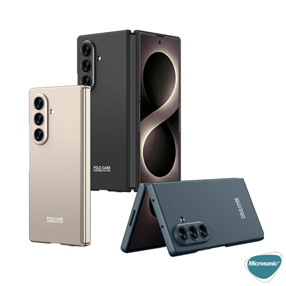 Microsonic Samsung Galaxy Z Fold 8 Ultra Kılıf Fusion Shield Gri 2