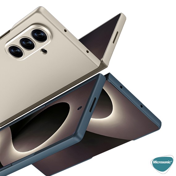 Microsonic Samsung Galaxy Z Fold 8 Ultra Kılıf Fusion Shield Gri 6