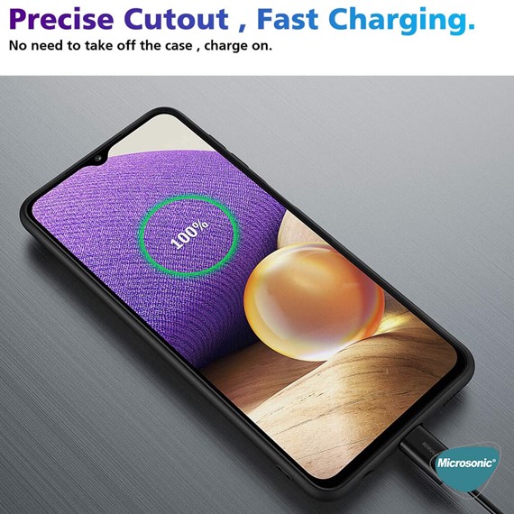 Microsonic Matte Silicone Samsung Galaxy A73 5G Kılıf Mavi 4