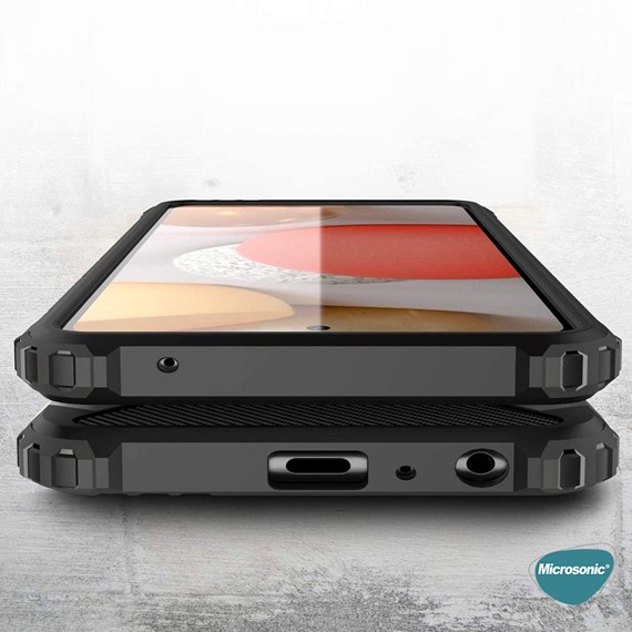 Microsonic Samsung Galaxy A53 5G Kılıf Rugged Armor Kırmızı 4