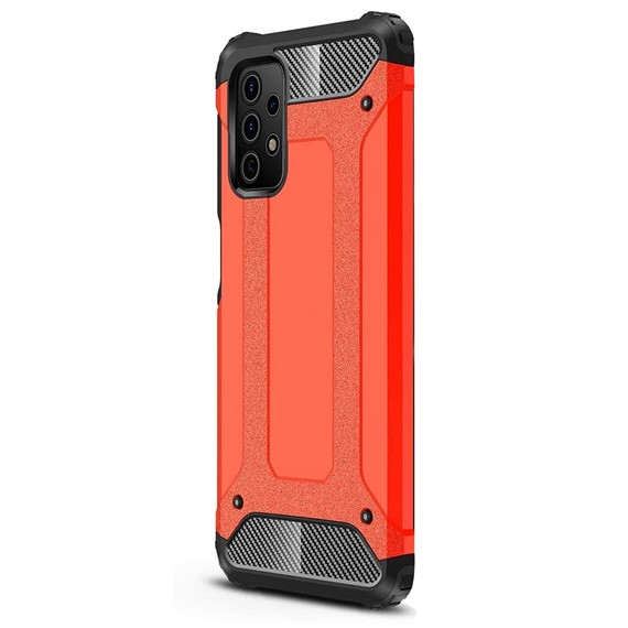 Microsonic Samsung Galaxy A52s Kılıf Rugged Armor Kırmızı 2