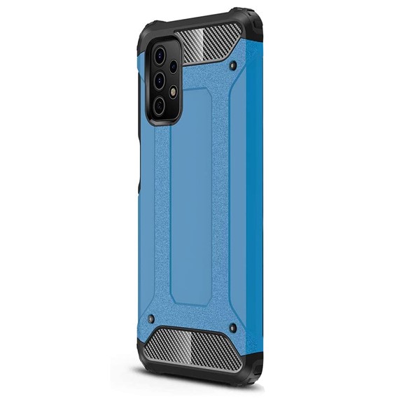 Microsonic Samsung Galaxy A73 5G Kılıf Rugged Armor Mavi 2