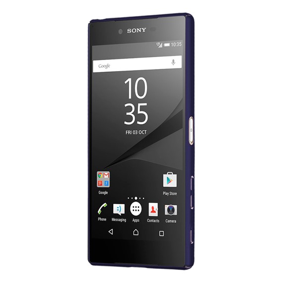 Microsonic Sony Xperia Z5 Dual Kılıf Slim Rubber Lacivert 3